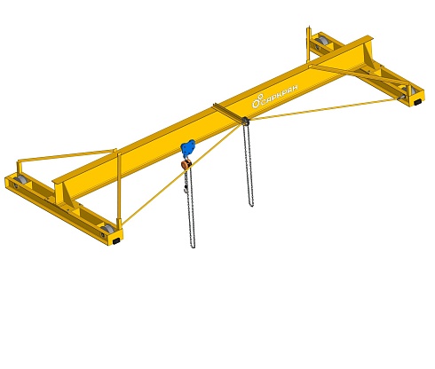 Кран-балки опорные ручные