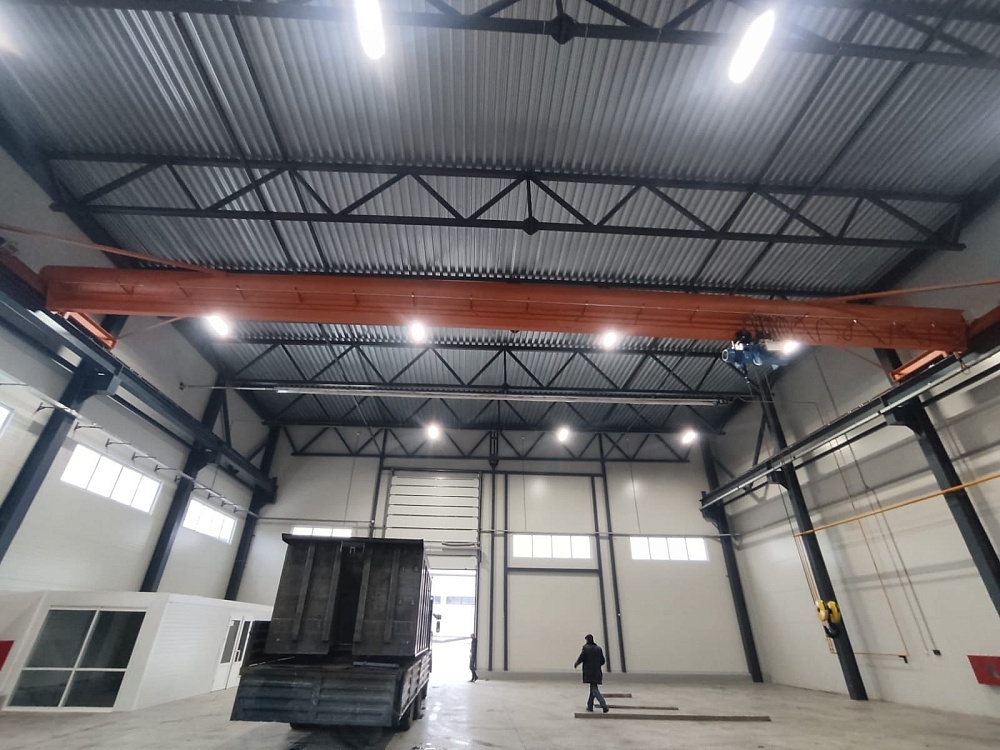 Монтаж крана опорного г/п 10т. пролёт 16м