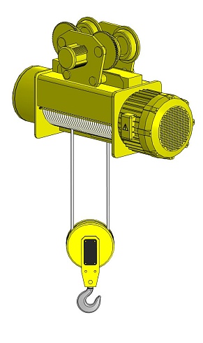 Тельферы канатные передвижные стандартные (Россия)