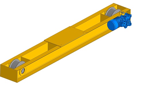концевая балка опорная
