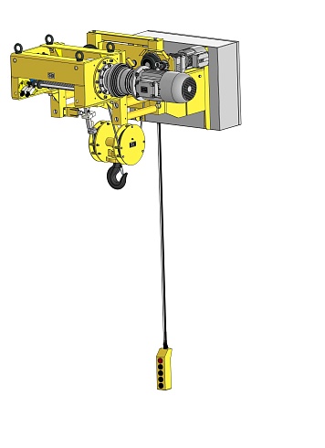 Тельферы канатные передвижные с уменьшенной высотой (Россия)
