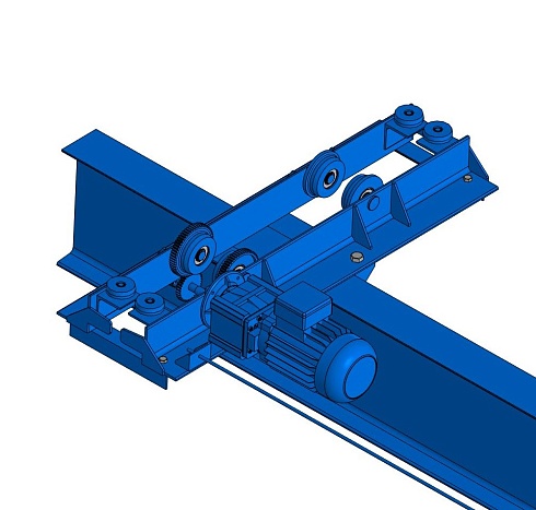 Кран-балки подвесные электрические