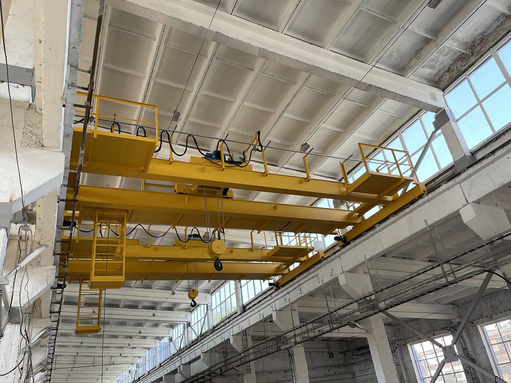 Двухбалочные краны г п 10т, пролет 16,5м